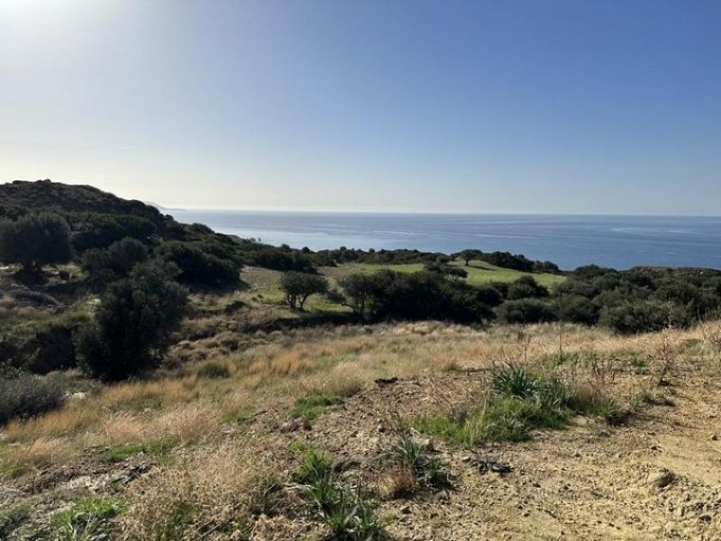 Triopetra Kreta, Triopetra: Grundstück mit Meerblick zu verkaufen Grundstück kaufen